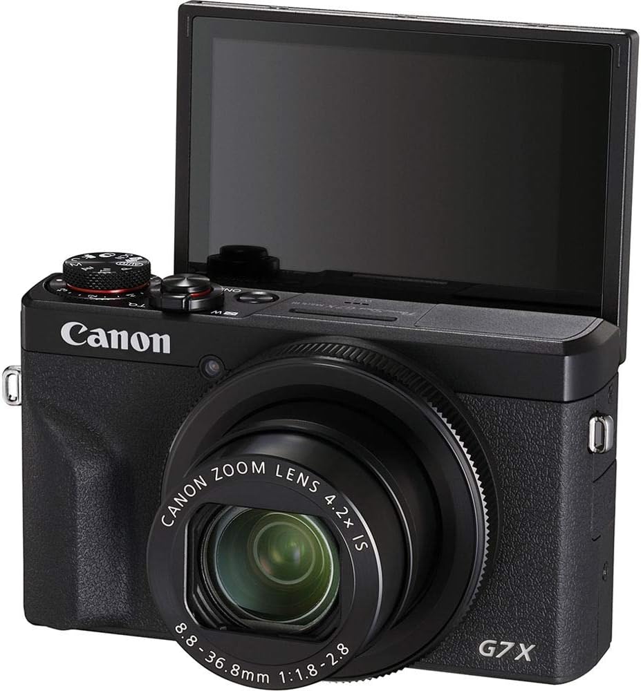 Canon PowerShot G7 X Mark III Digital Camera - Black (International Model)
