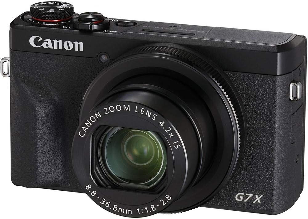 Canon PowerShot G7 X Mark III Digital Camera - Black (International Model)