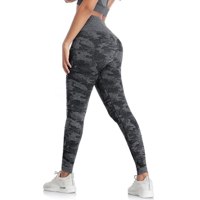 Camo Fitness Yoga Pants Booty Scrunch Seamless Leggings High Waist Gym Sportwear Running Tights Workout Pants Jogging Trousers-6
